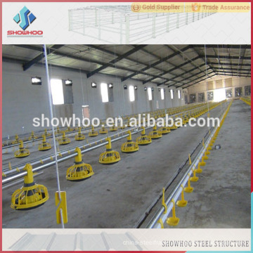automatic steel structure poultry farm A type layer chicken shed poultry farming for sale